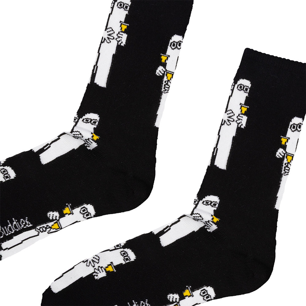 Hattifatteners Classick Socks 40-45 Black - The Official Moomin Shop