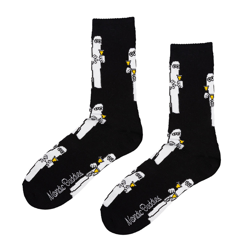 Hattifatteners Classick Socks 40-45 Black - The Official Moomin Shop