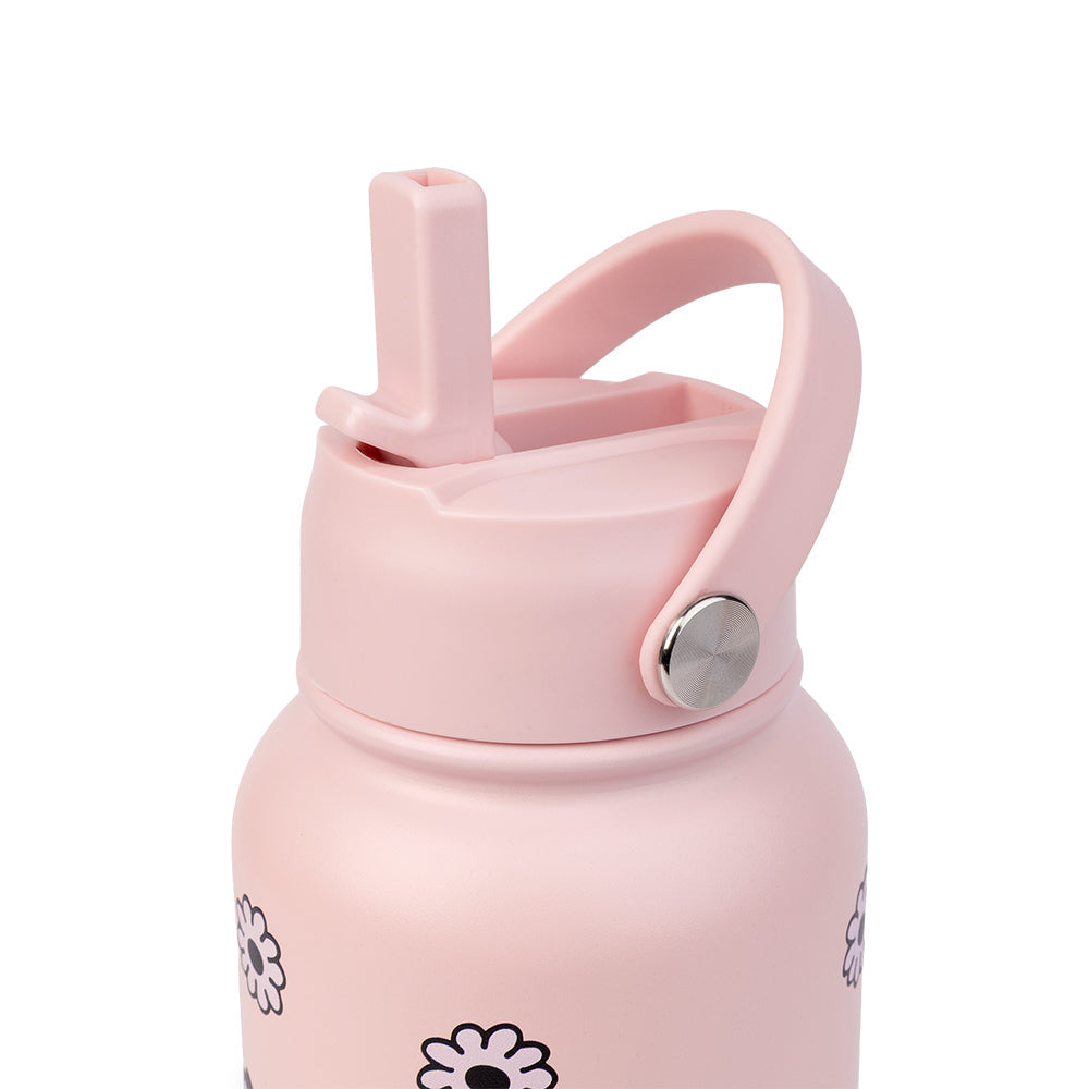 Little My Thermal Everyday Bottle 1L Pink - The Official Moomin Shop