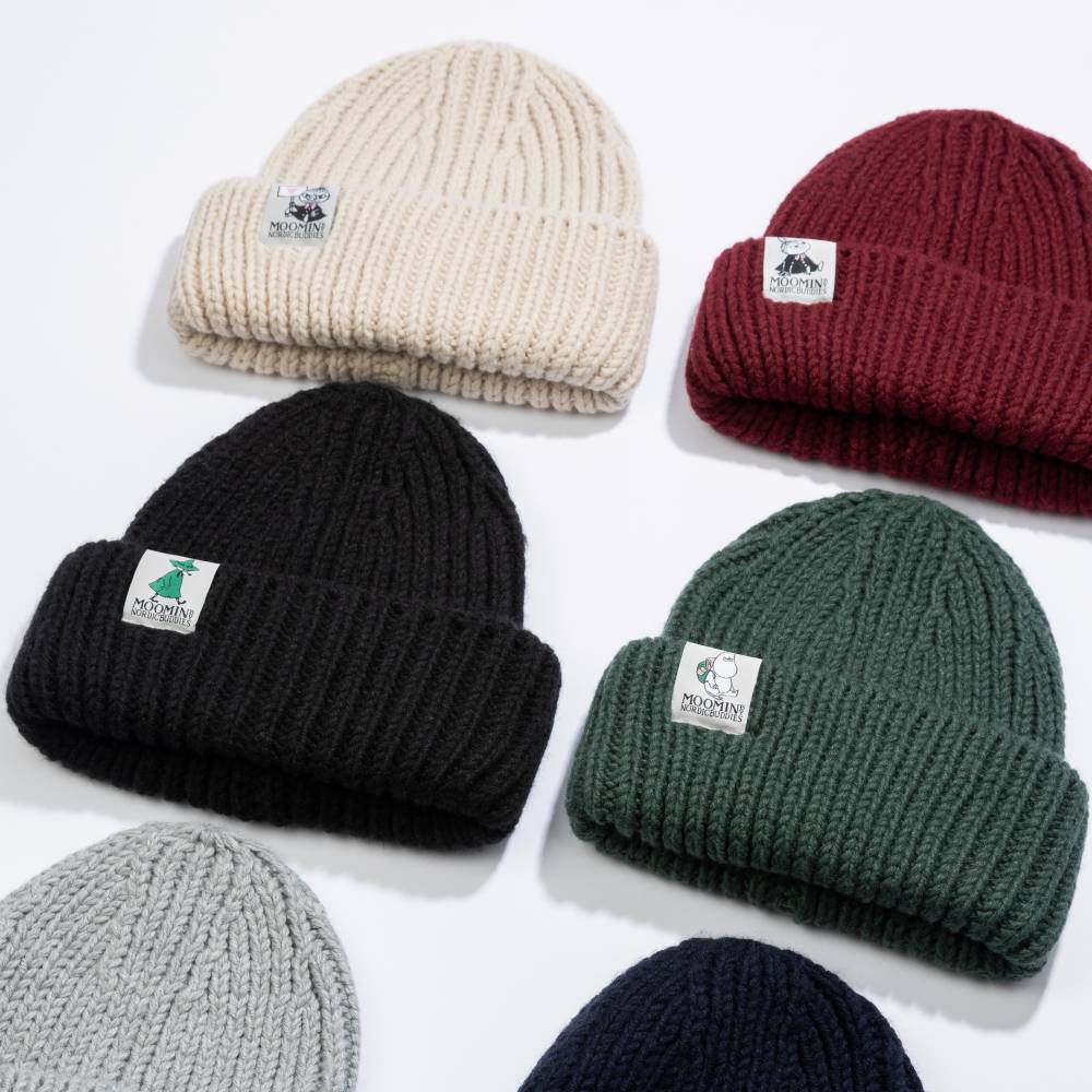 Stinky Chunky Beanie Black - The Official Moomin Shop