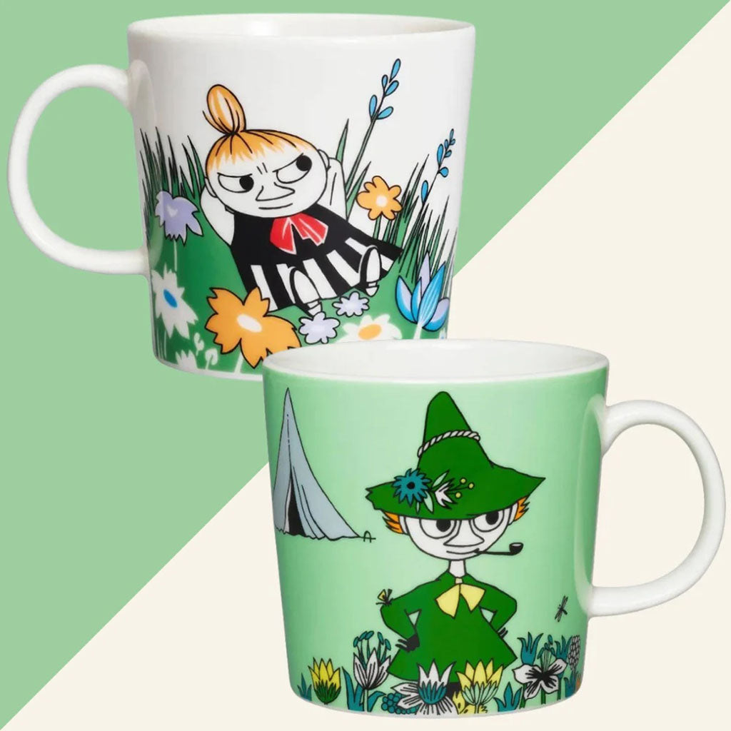 Little My &amp; Snufkin Mugs 10oz Bundle