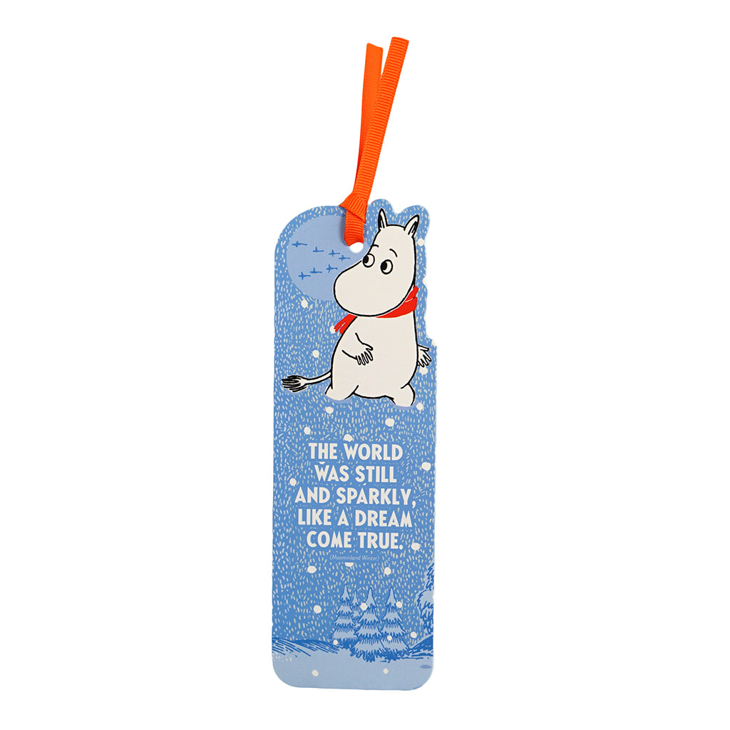 Moomin Winter Edition Paper Shaped Bookmark | Moomin Shop United States