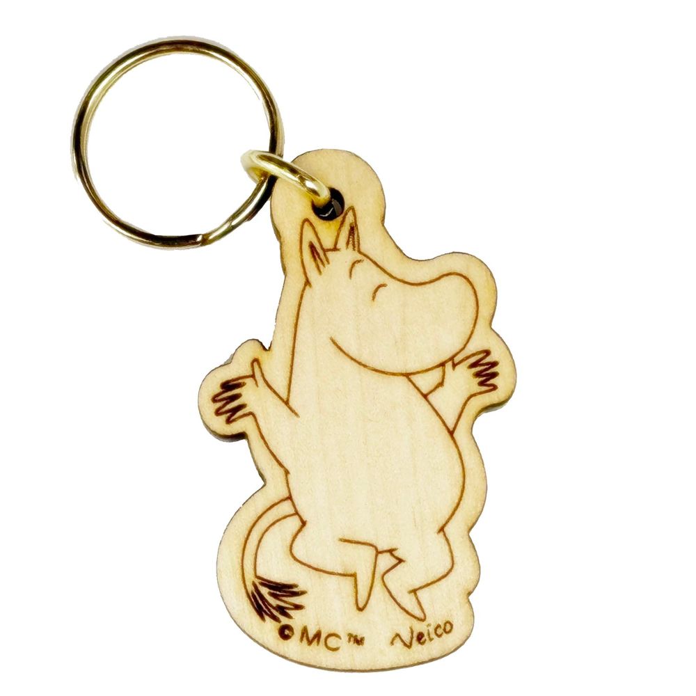 Moomintroll Jumping Keyring - The Official Moomin Shop
