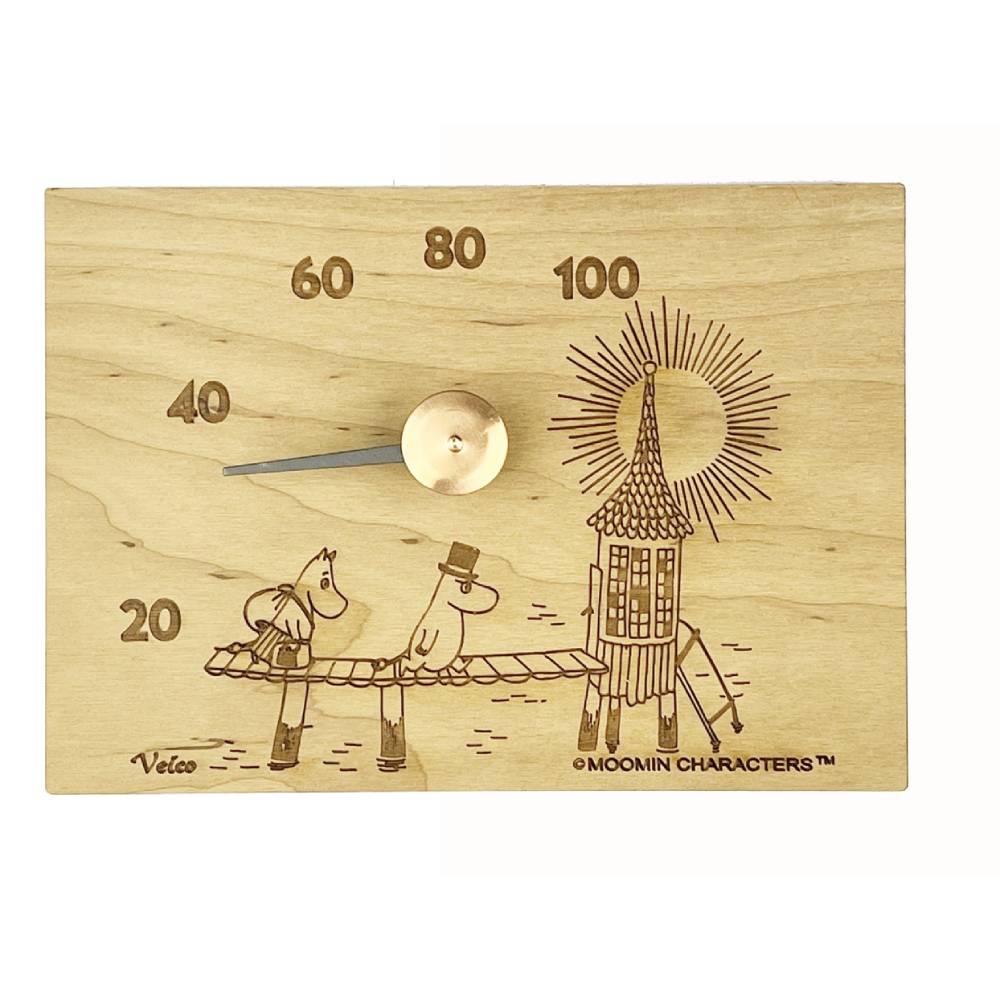 Moomin Bathhouse Sauna Thermometer - The Official Moomin Shop