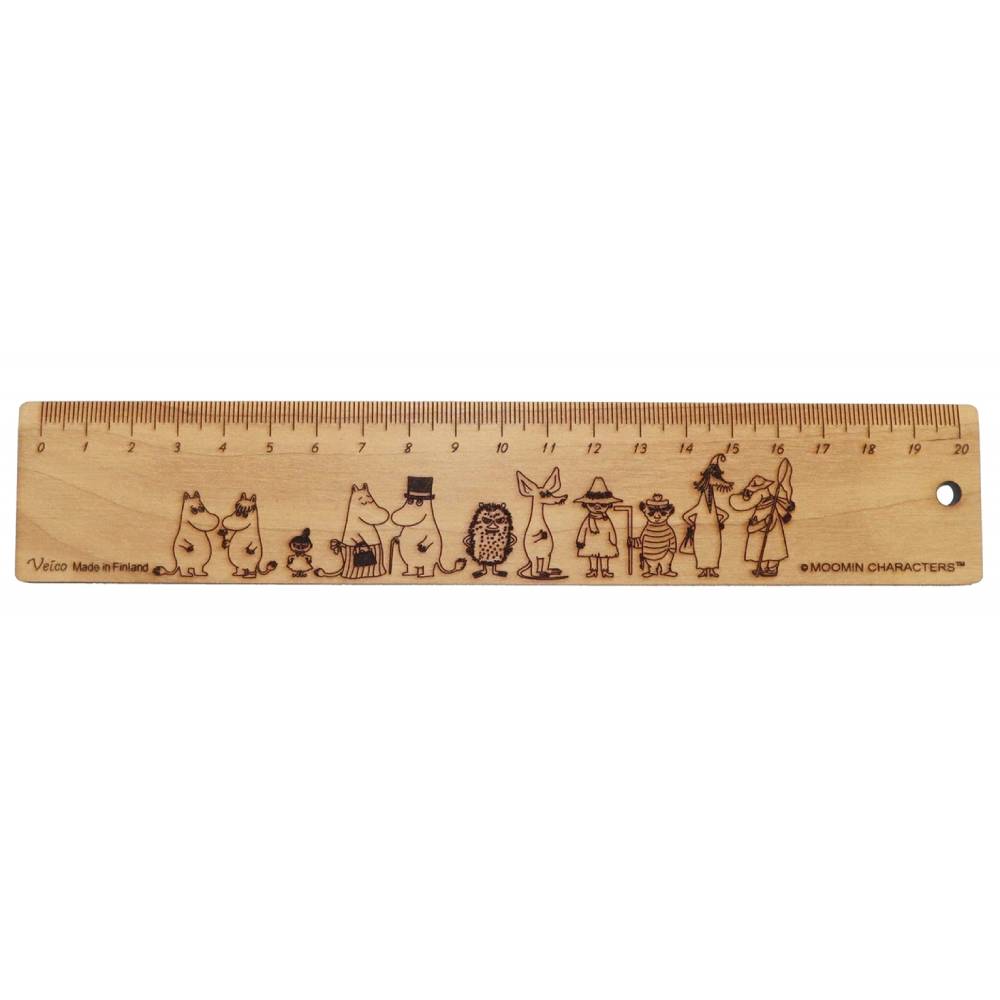 Moomins Ruler Thermo Birch - The Official Moomin Shop