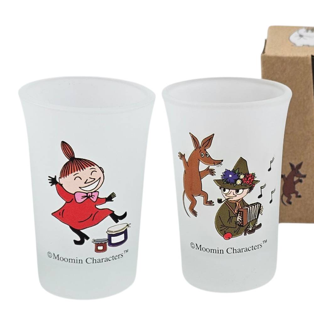Little My & Snufkin & Sniff Mini Tumbler 1.7 fl oz 2-set | Moomin Shop United States