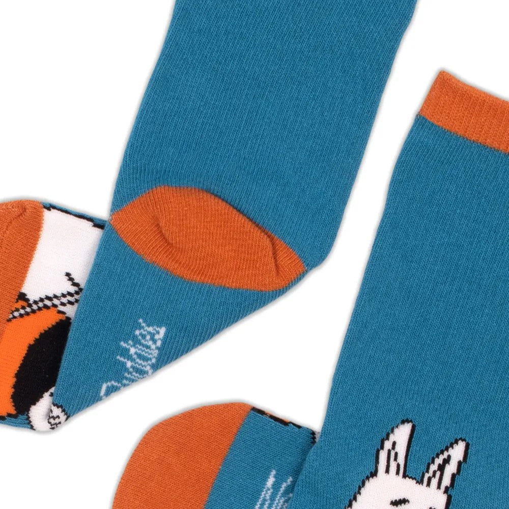 Moomintroll Kids Socks Drumming Petrol Blue