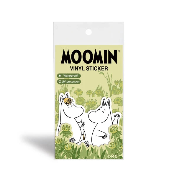Moomin Dancing with Snorkmaiden Sticker