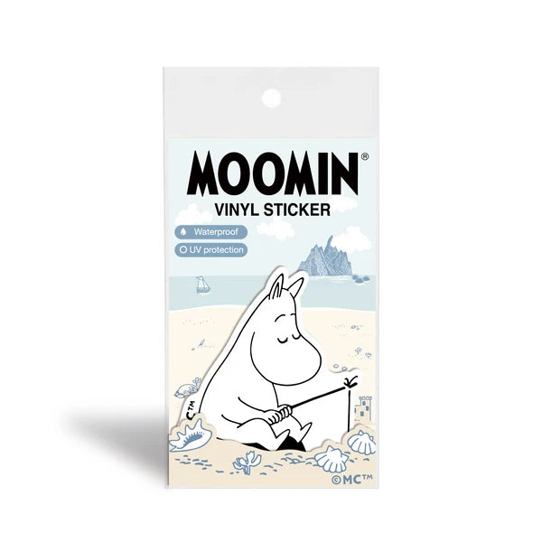 Moomin Moomintroll Fishing Time Sticker