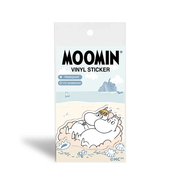 Moomin Cozy Cloud Snorkmaiden & Moomintroll Sticker