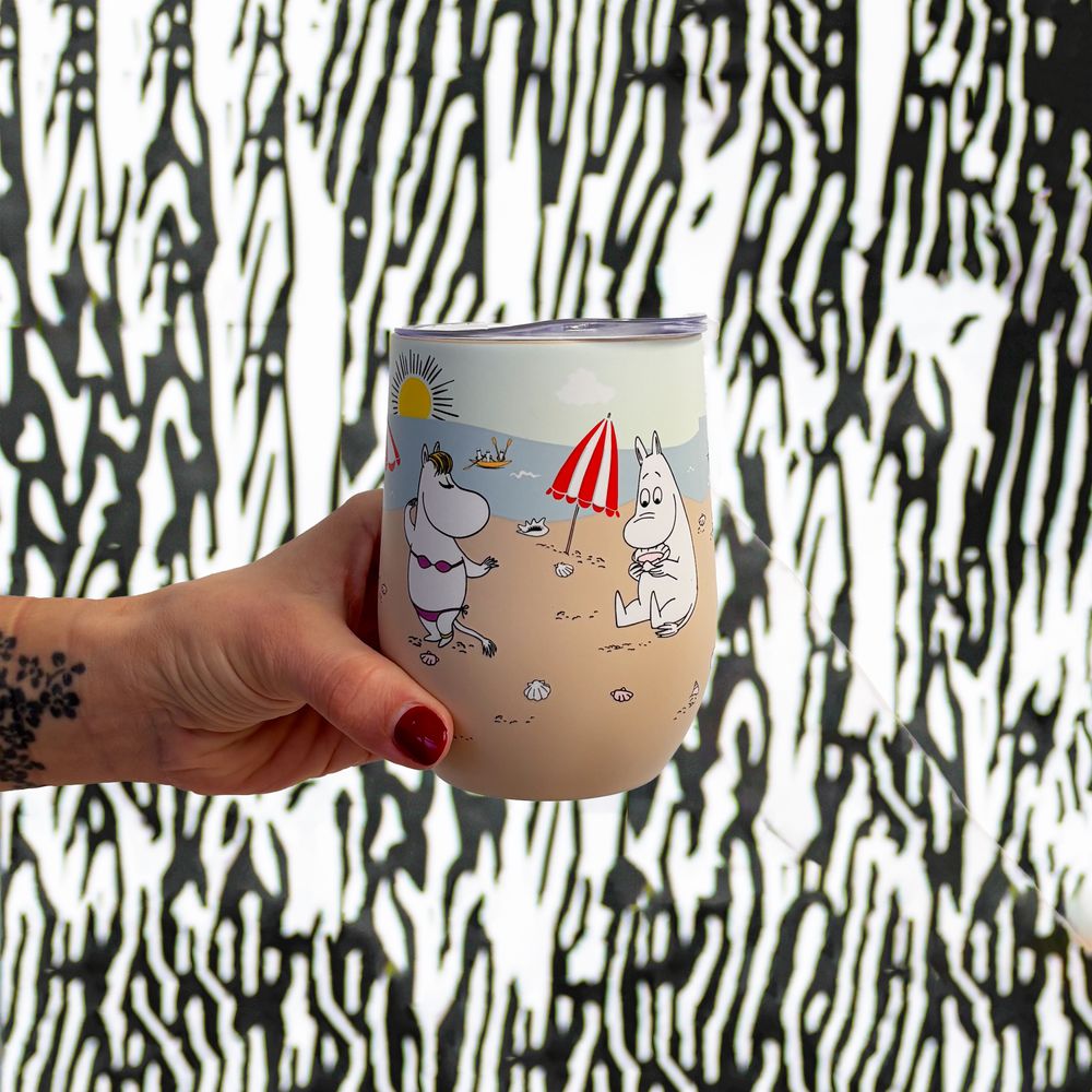 Moomin Beach Travel Mug 3,5dl - The Official Moomin Shop