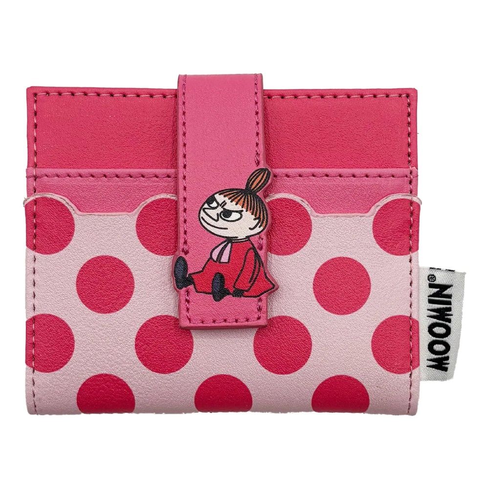 Little My Fold Over Card Holder Pink - The Official Moomin Shop