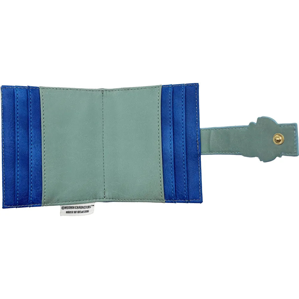 Moomin Lotus Fold Over Card Holder - The Official Moomin Shop