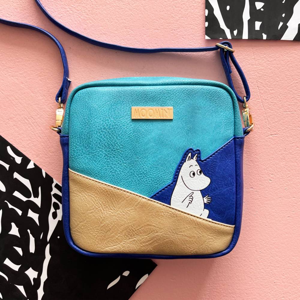 Moomintroll Gold Shoulder Bag - The Official Moomin Shop