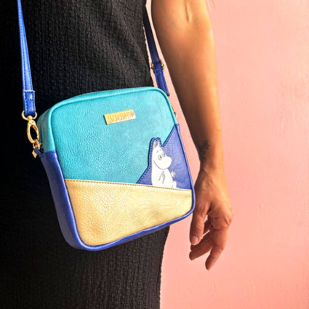 Moomintroll Gold Shoulder Bag - The Official Moomin Shop