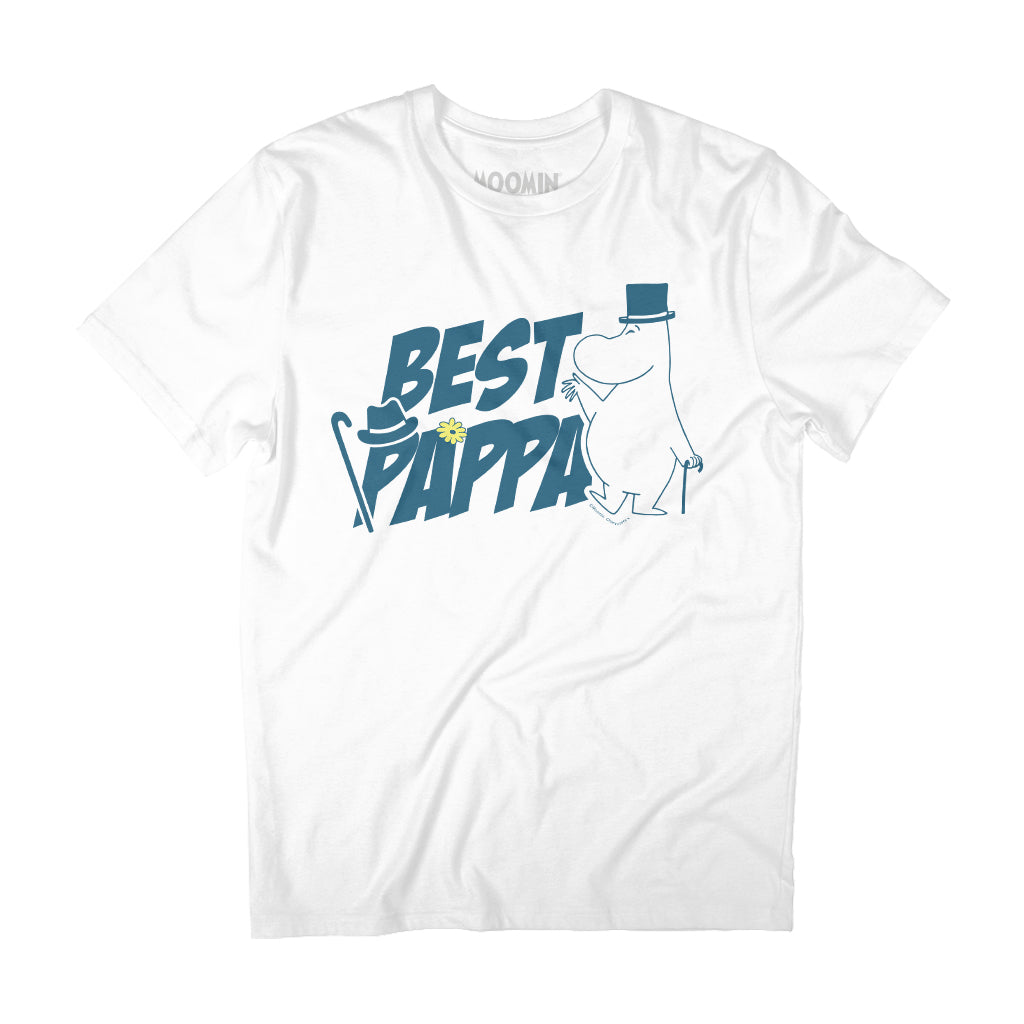 Moominpappa Best Pappa Adult T-Shirt | Moomin Shop US