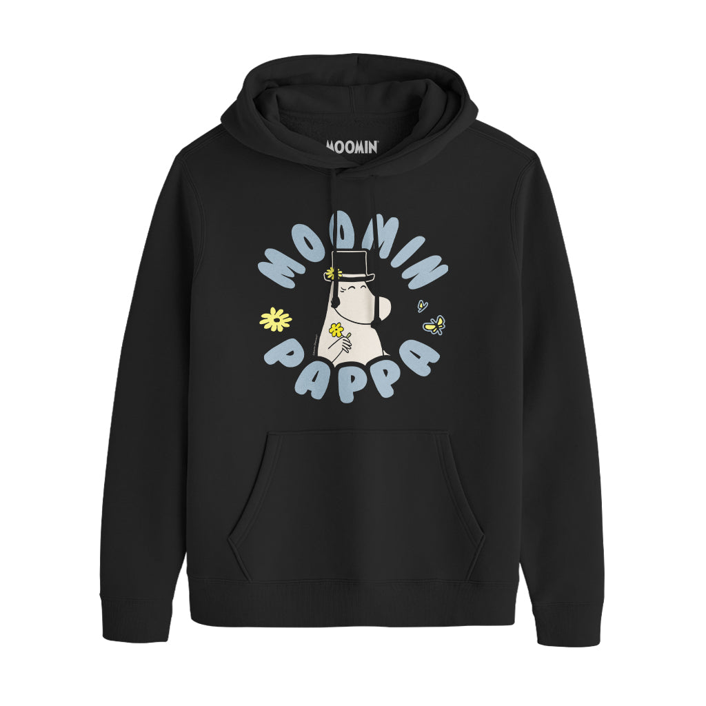 Moomin Pappa Holding A Flower Adult Hoodie | Moomin Shop US