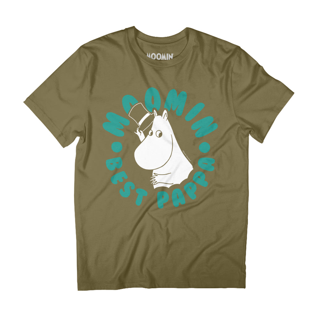 Moomin Moominpappa Best Pappa Adult T-Shirt | Moomin Shop US