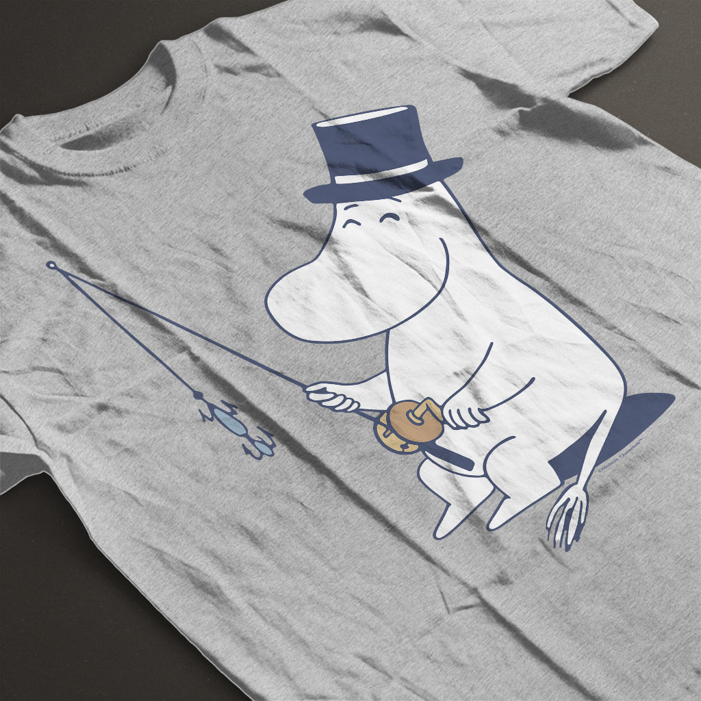 Moominpappa Fishing Adult T-Shirt