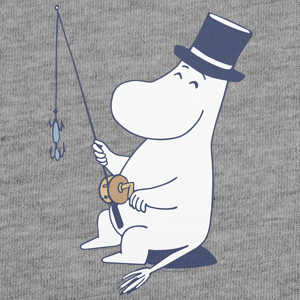 Moominpappa Fishing Adult T-Shirt