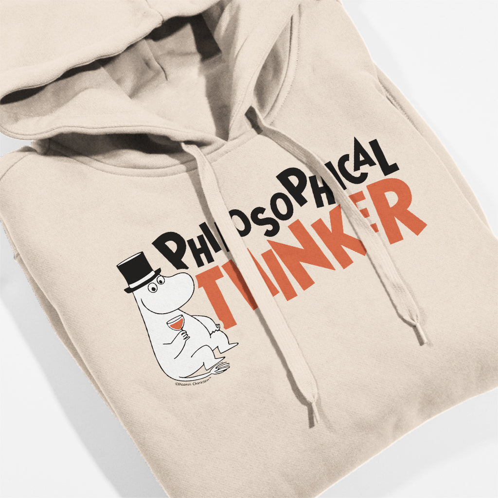 Moominpappa Philosophical Thinker Adult Hoodie