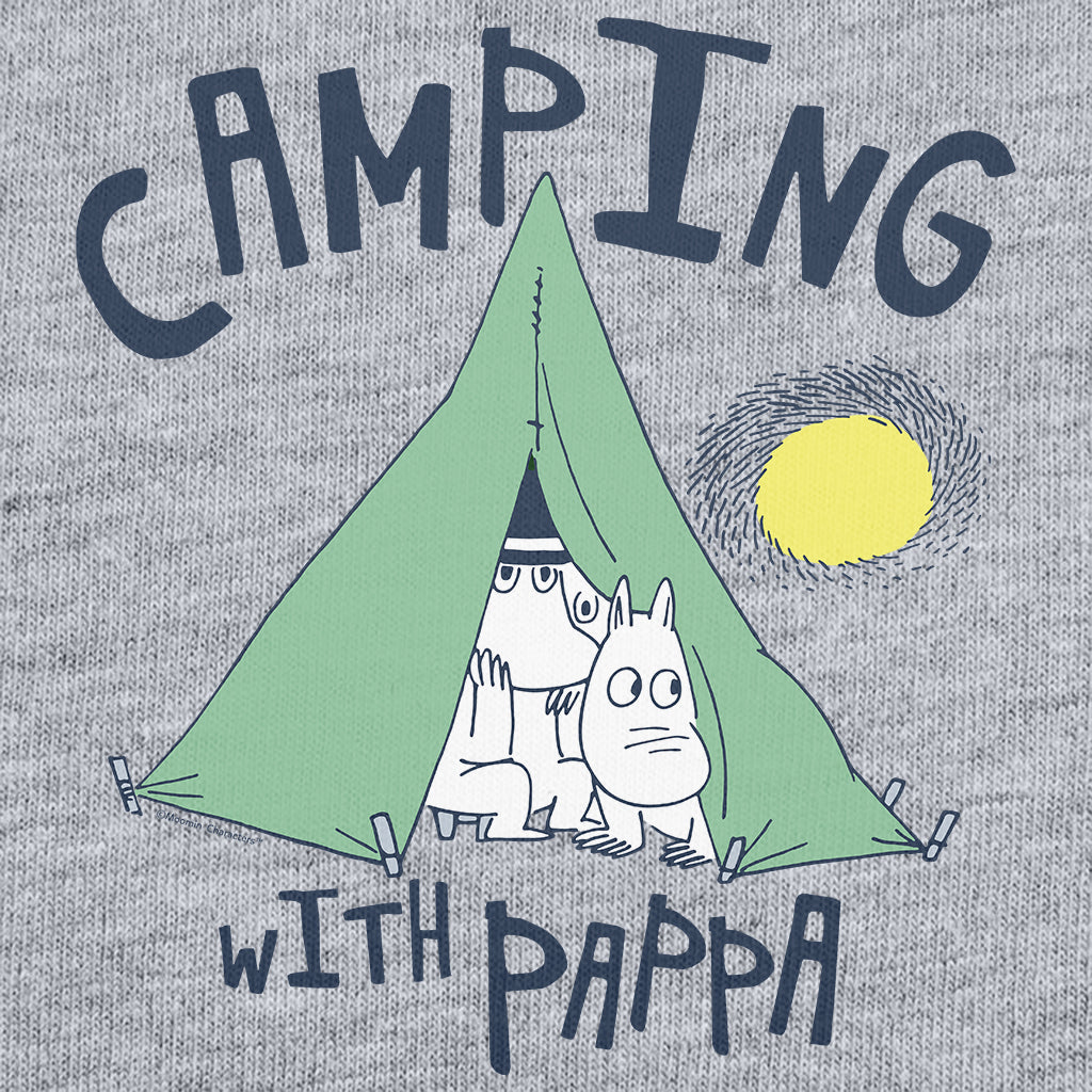 Camping With Pappa Adult Hoodie