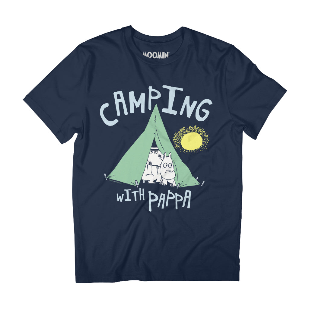 Camping With Pappa Adult T-Shirt | Moomin Shop US