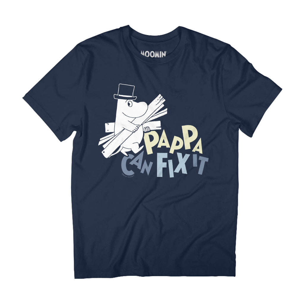 Moominpappa Pappa Can Fix It Adult T-Shirt | Moomin Shop US