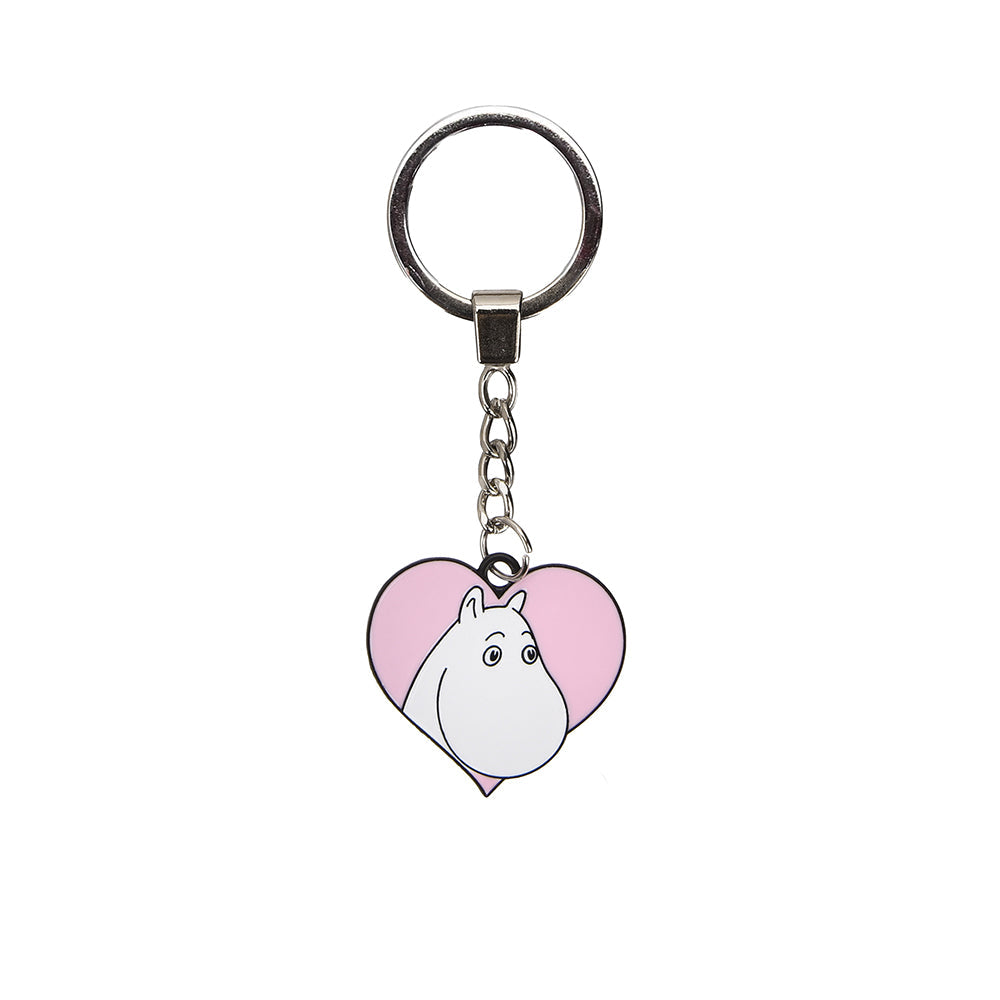 Moomins Love Metal Key Ring - The Official Moomin Shop
