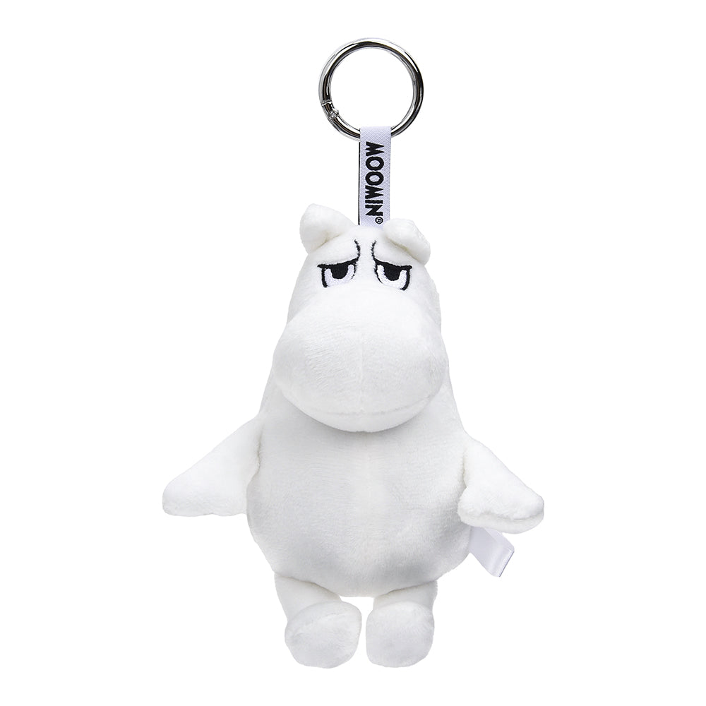 Moomintroll Angry Plushie Key Ring White - The Official Moomin Shop