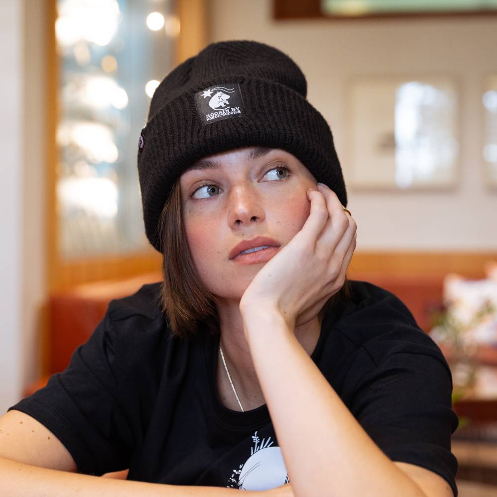 Moomin Comet Beanie Black - The Official Moomin Shop