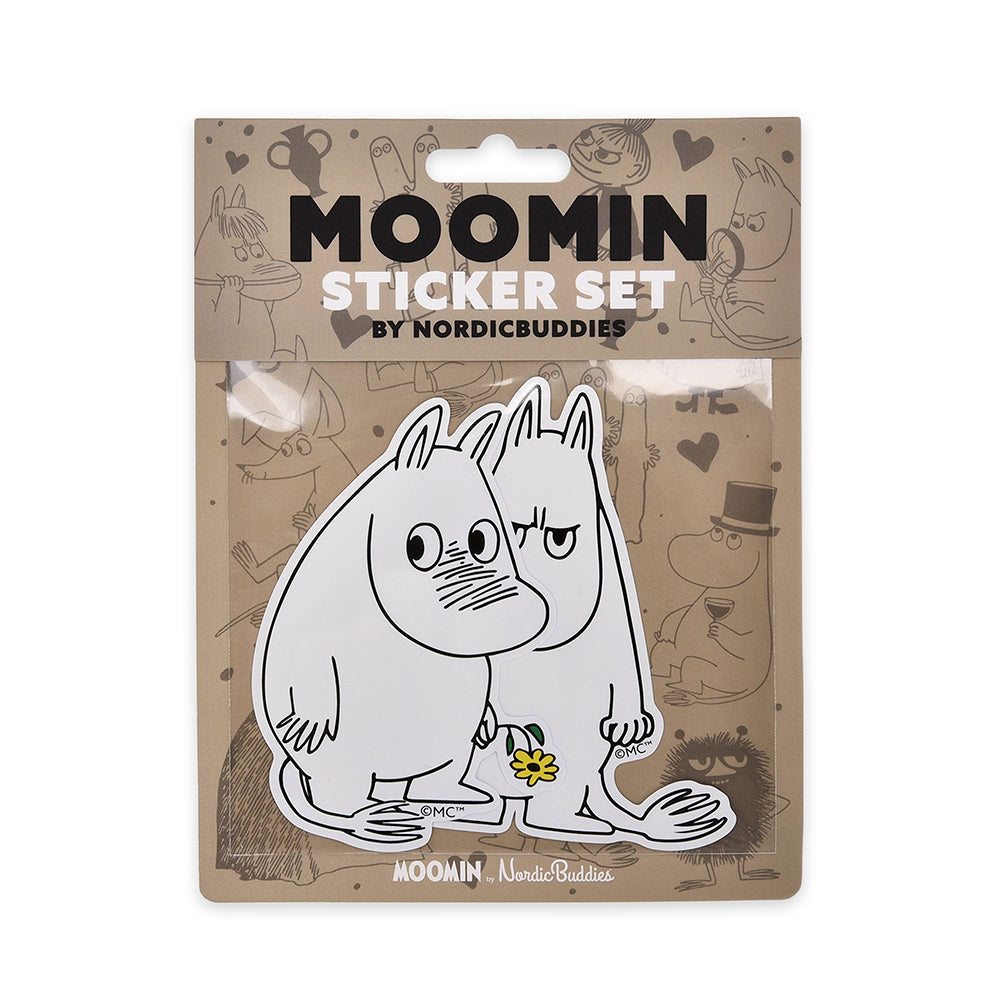 Moomintroll Angry XL Stickers 2-set - The Official Moomin Shop