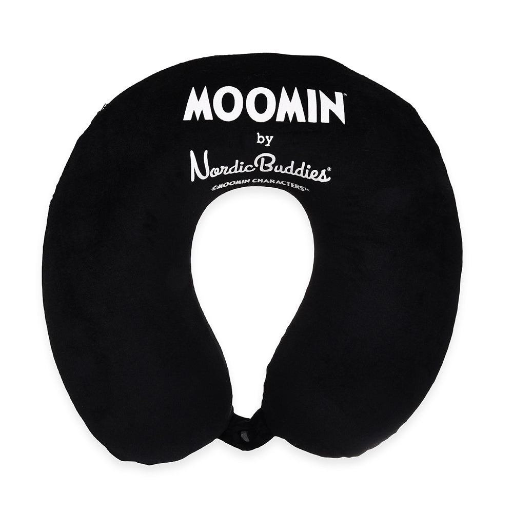 Moomintroll Angry Neckpillow Black