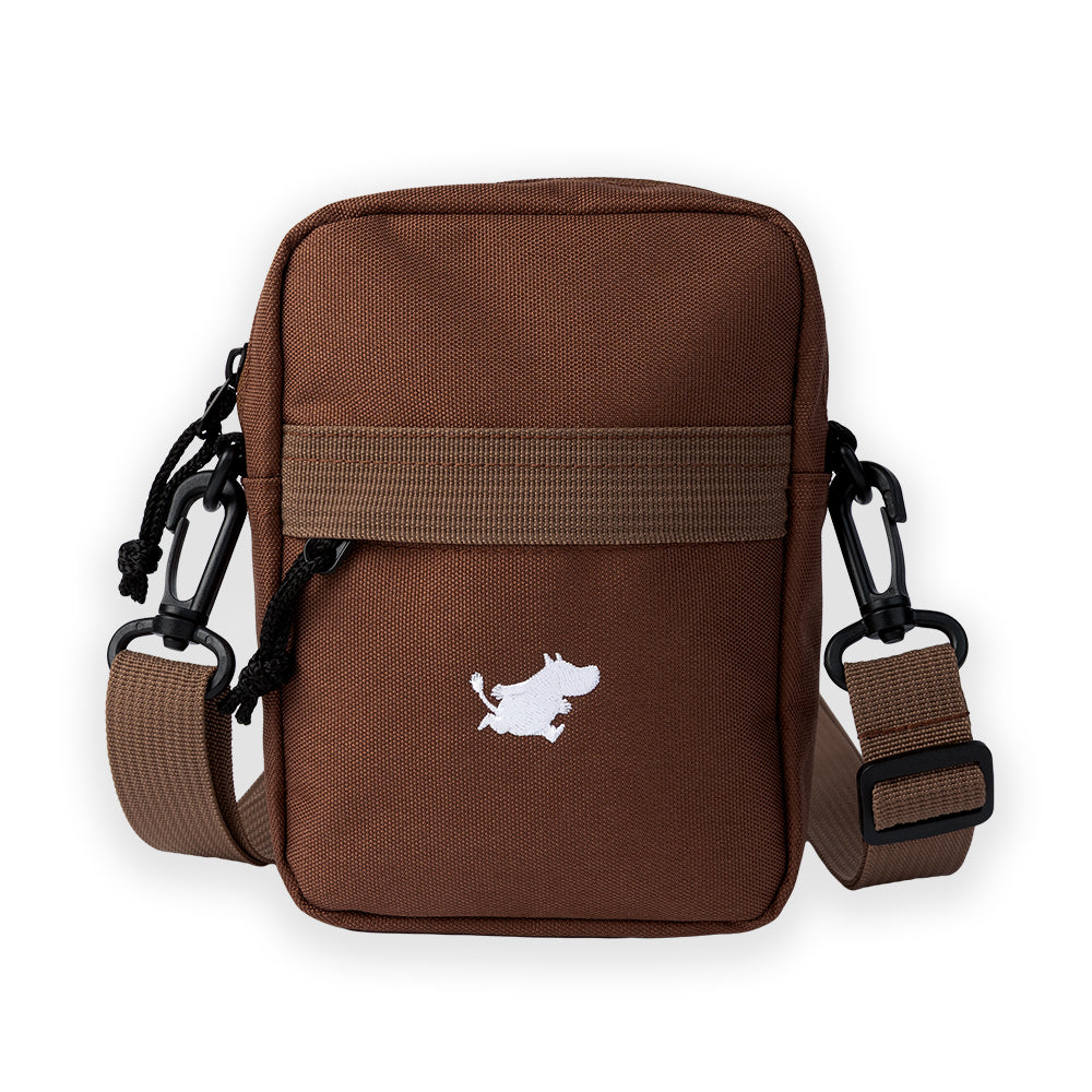 Moomintroll Classic Crossbody Bag Brown - The Official Moomin Shop