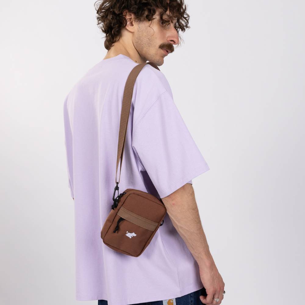 Moomintroll Classic Crossbody Bag Brown - The Official Moomin Shop