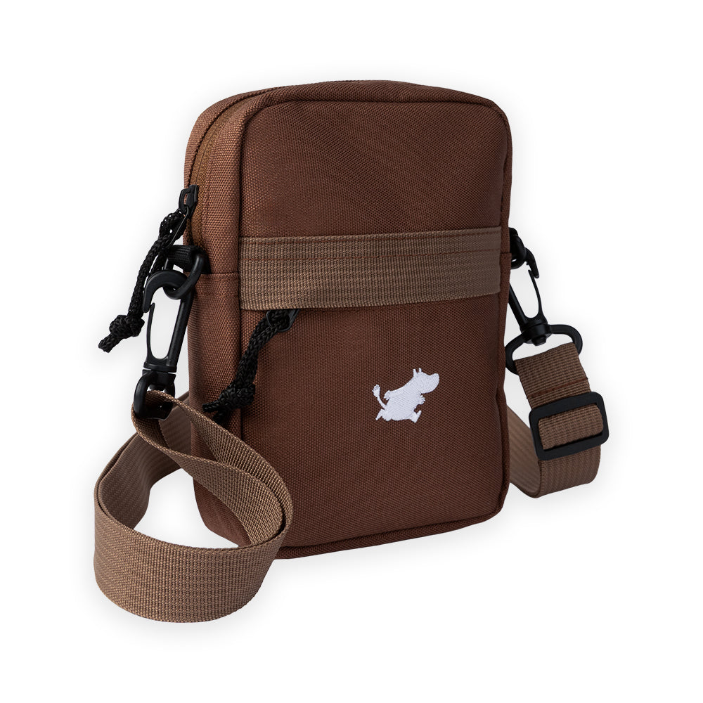 Moomintroll Classic Crossbody Bag Brown - The Official Moomin Shop