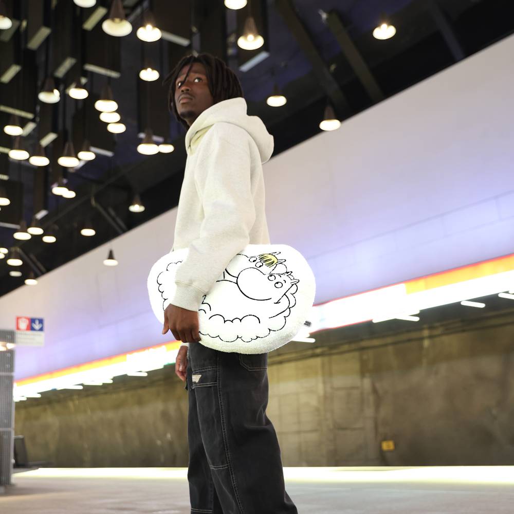 Moomin Cloud Cushion White - The Official Moomin Shop
