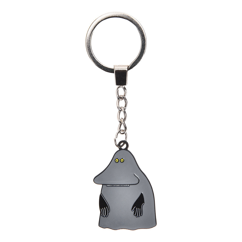 The Groke Key Ring Grey - The Official Moomin Shop