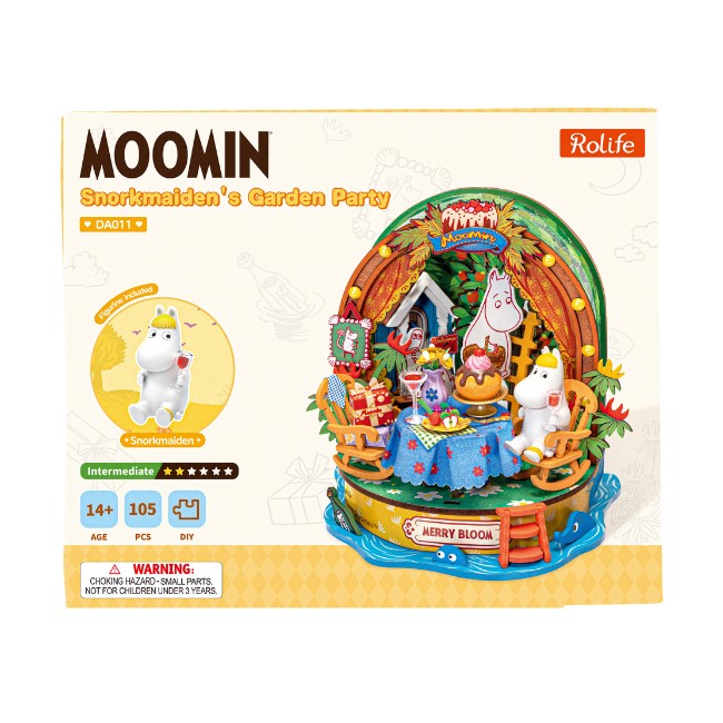 Snorkmaiden's Garden Party DIY 3D Dollhouse