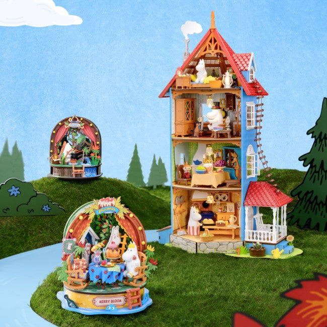 Snorkmaiden's Garden Party DIY 3D Dollhouse