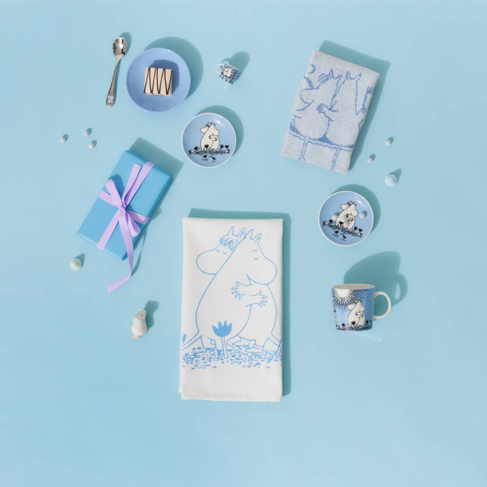 Moomin Blue Love Mug 10 oz - Moomin Arabia