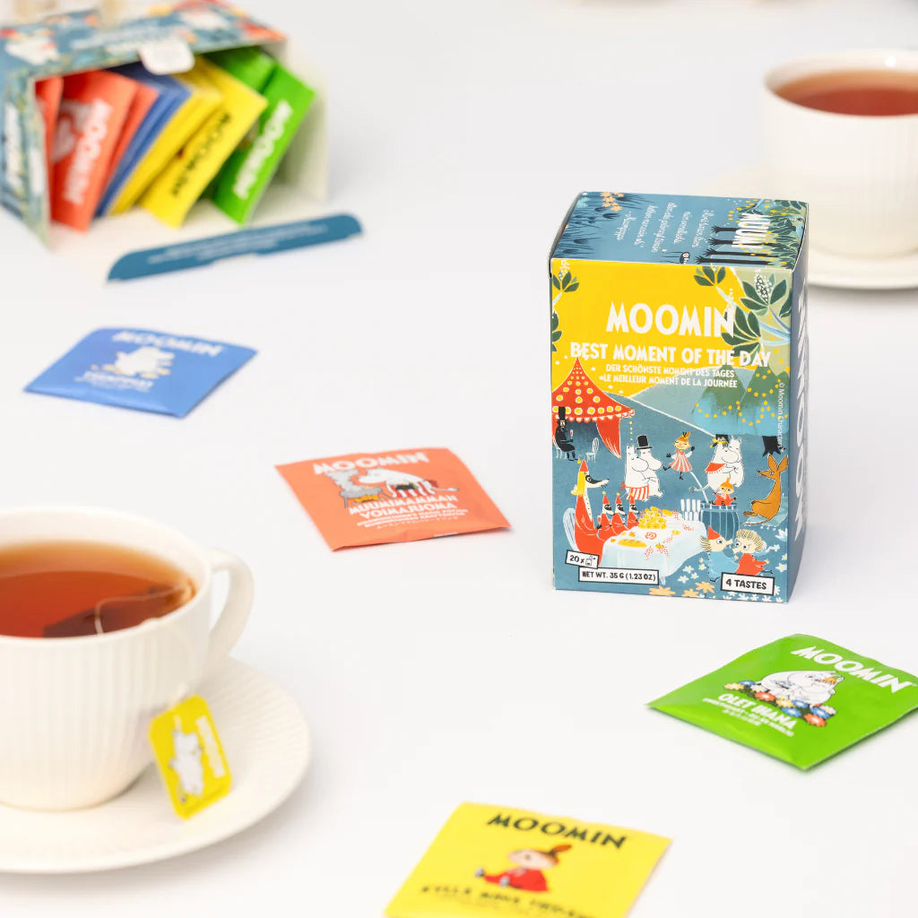 Moomin Best Moment of the Day Bagged Tea - Nordqvist | Moomin Shop United States