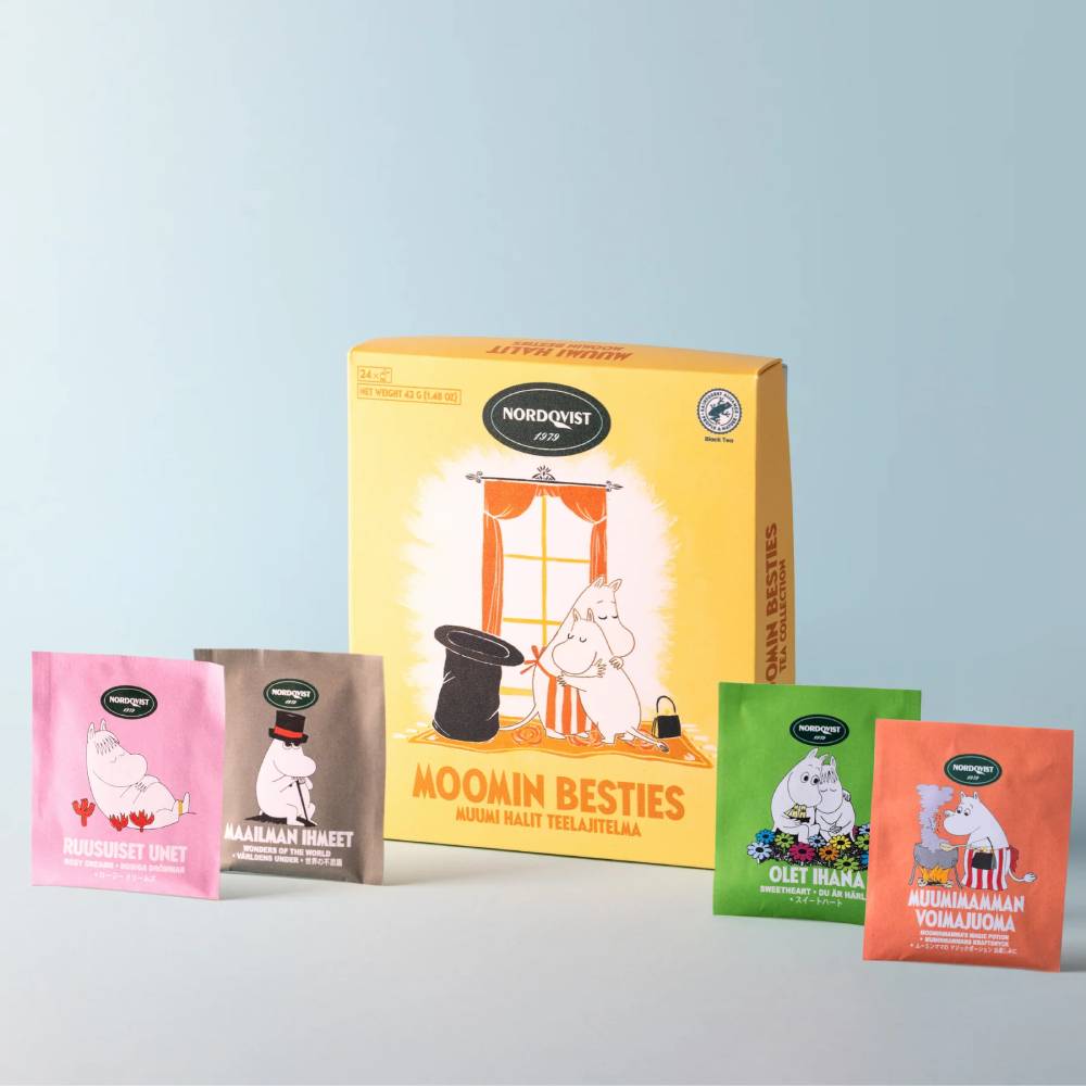 Moomin Besties Bagged Tea 24 Pack - Nordqvist | Moomin Shop United States