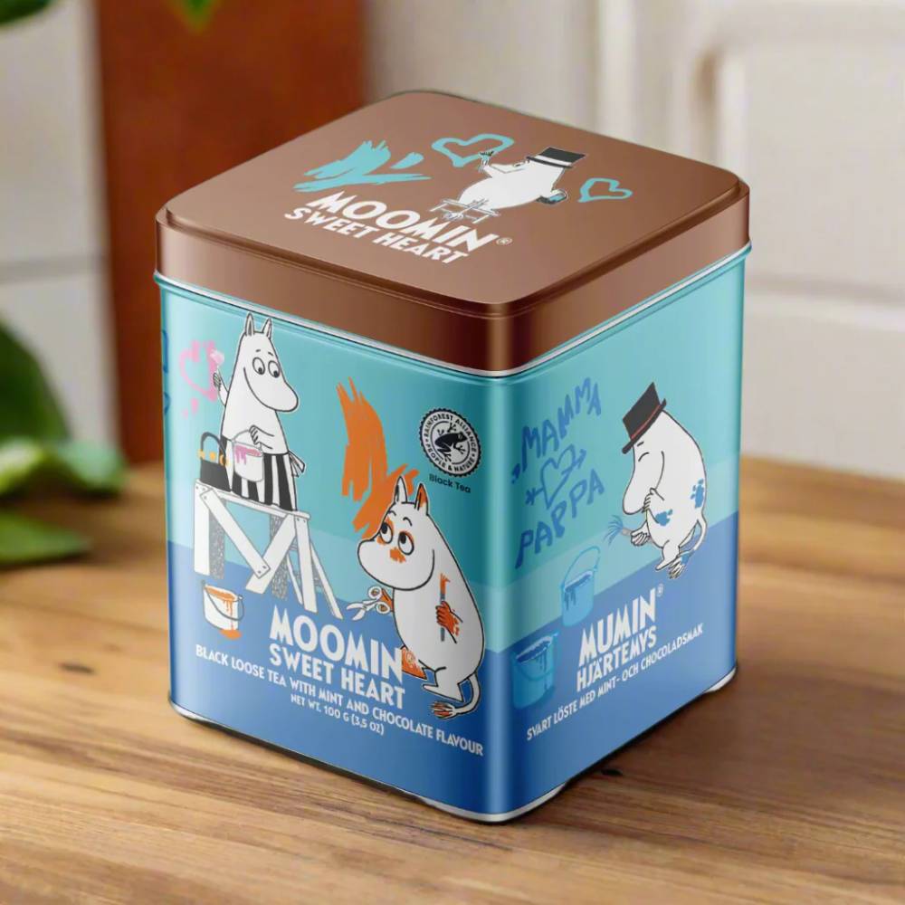 Moomin Sweet Heart Tea In A Tin - Nordqvist | Moomin Shop United States