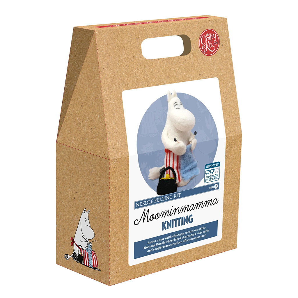 3D Needle Felting Kit Moominmamma Knitting - The Crafty Kit Company