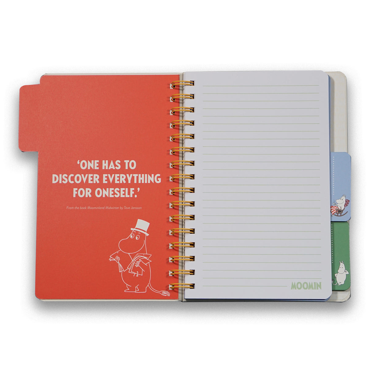 Moomin Get Organised Notebook A5 (In A Spin)