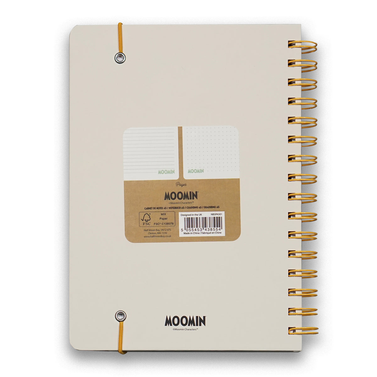 Moomin Get Organised Notebook A5 (In A Spin)
