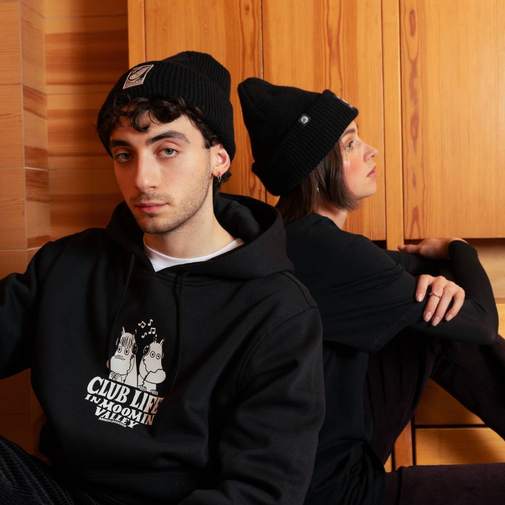 Moomin Comet Beanie Black - The Official Moomin Shop
