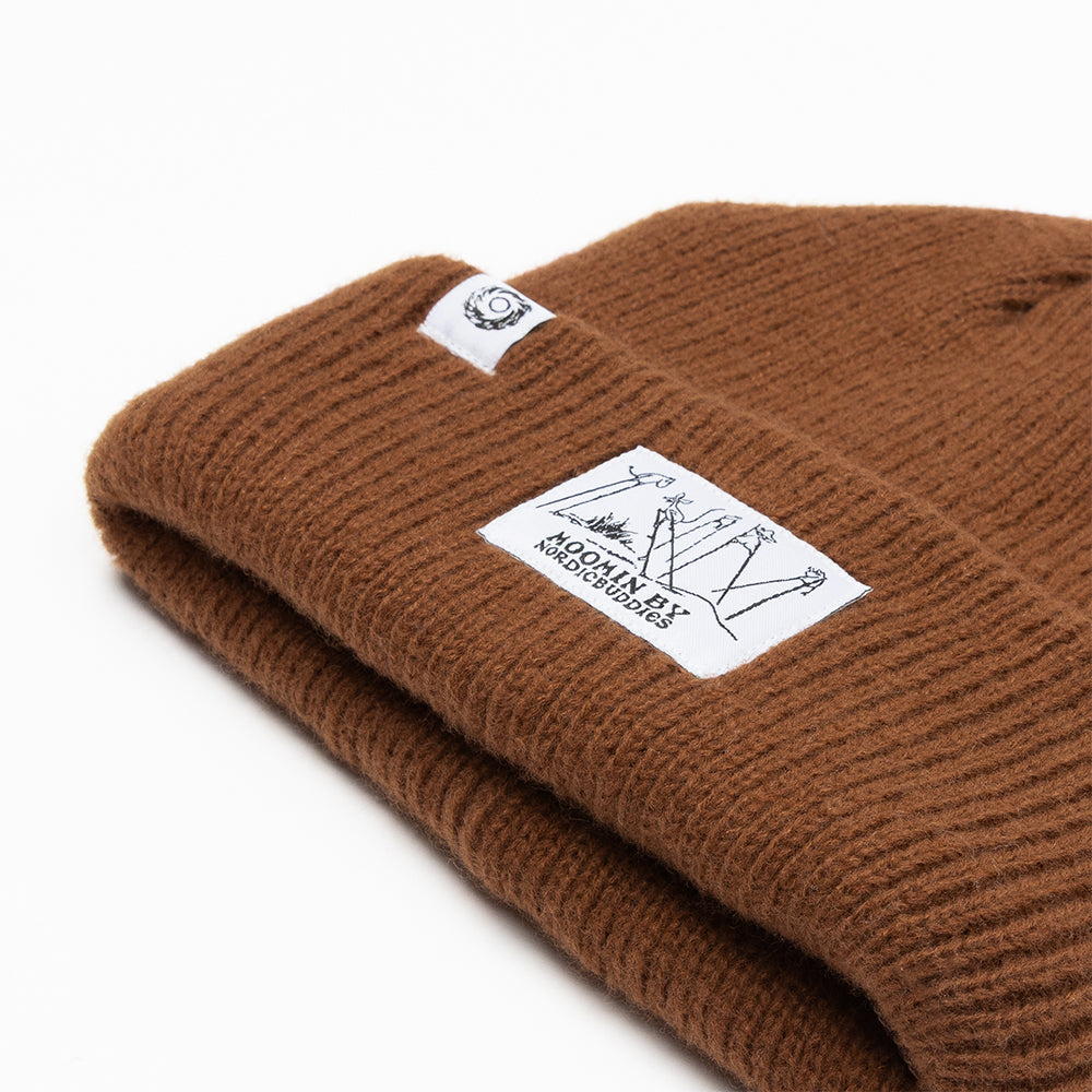 Moomin Comet Beanie Brown - The Official Moomin Shop