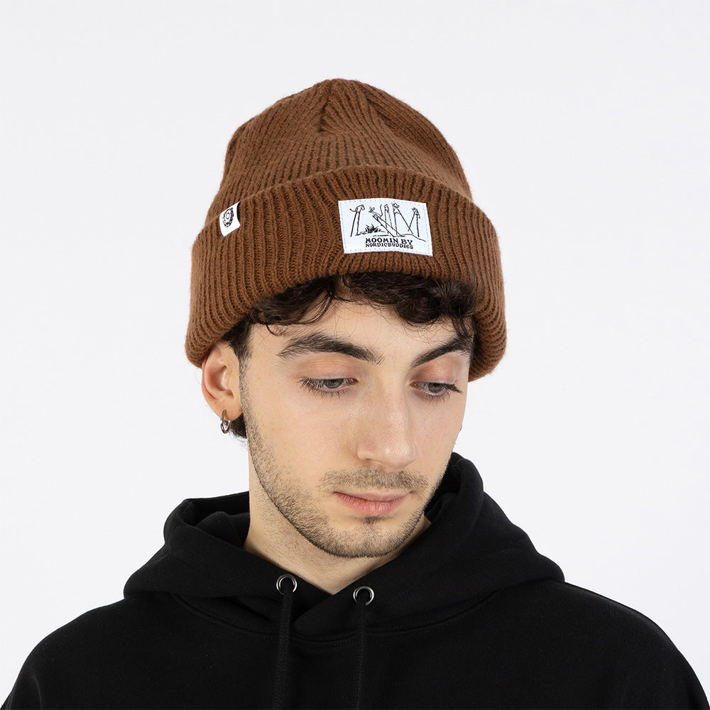 Moomin Comet Beanie Brown - The Official Moomin Shop